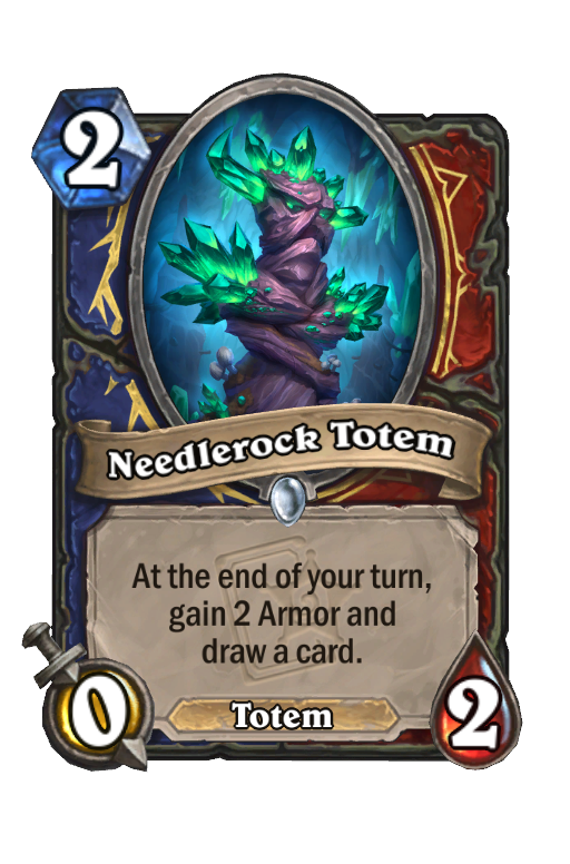 Needlerock Totem Hearthstone kártya