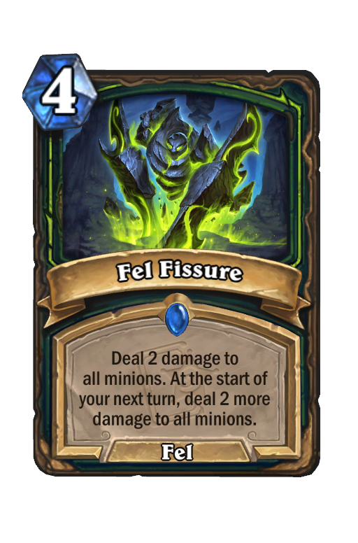 Fel Fissure Hearthstone kártya