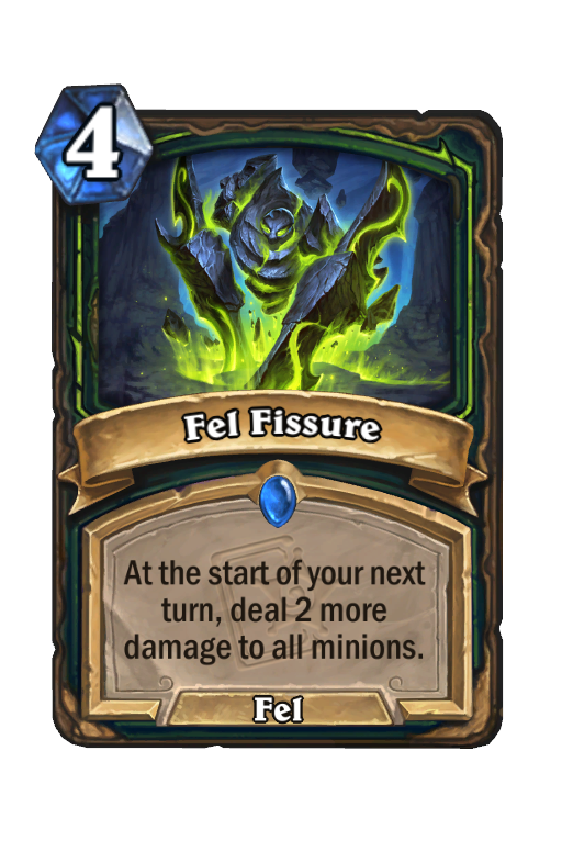 Fel Fissure Hearthstone kártya