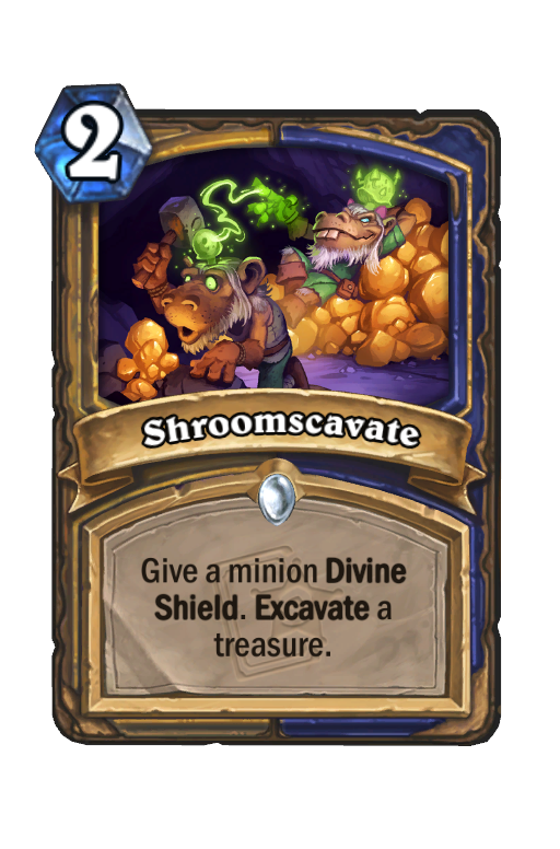 Shroomscavate Hearthstone kártya