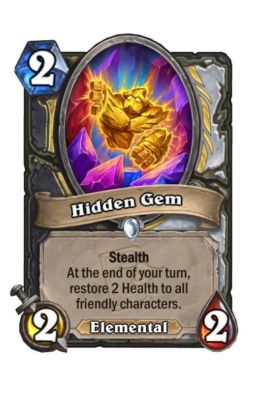Hidden Gem Hearthstone kártya