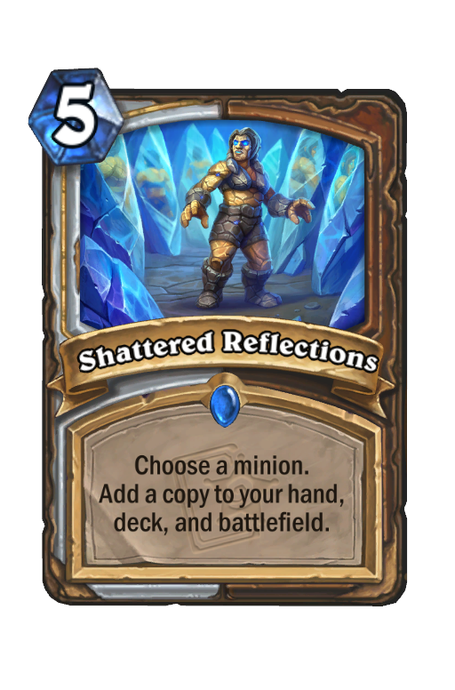 Shattered Reflections Hearthstone kártya