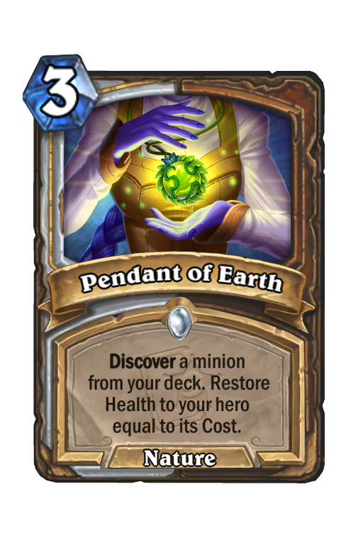 Pendant of Earth Hearthstone kártya