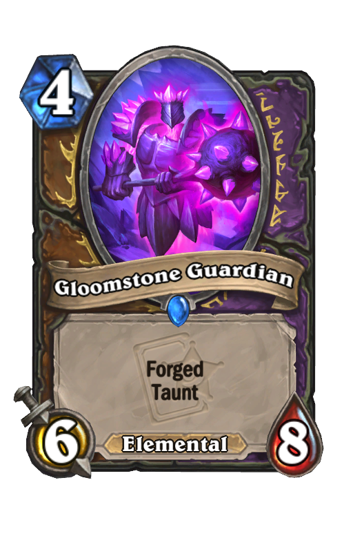 Gloomstone Guardian Hearthstone kártya