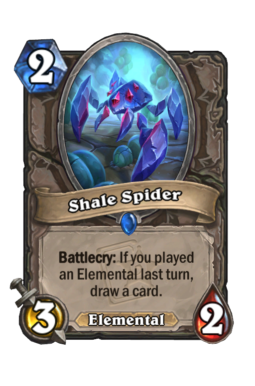 Shale Spider Hearthstone kártya