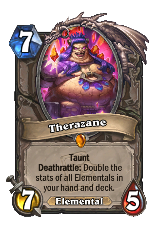 Therazane Hearthstone kártya