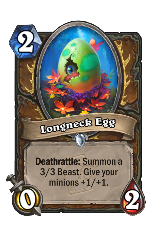 Longneck Egg Hearthstone kártya