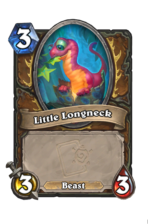 Little Longneck Hearthstone kártya