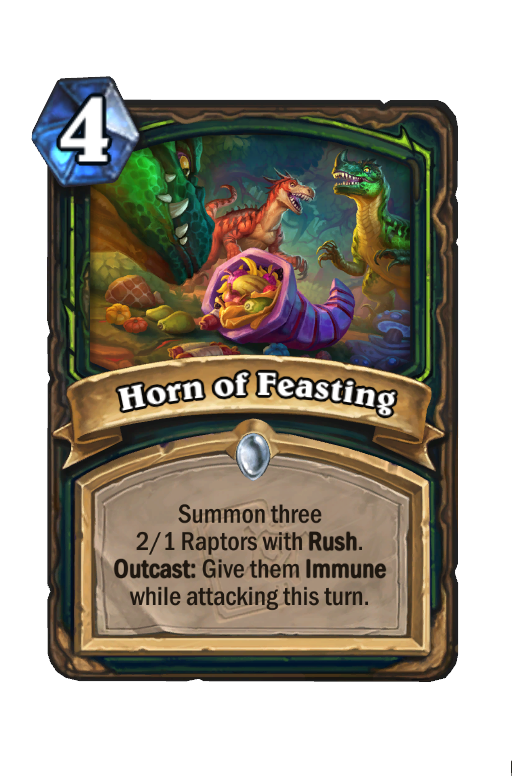 Horn of Feasting Hearthstone kártya