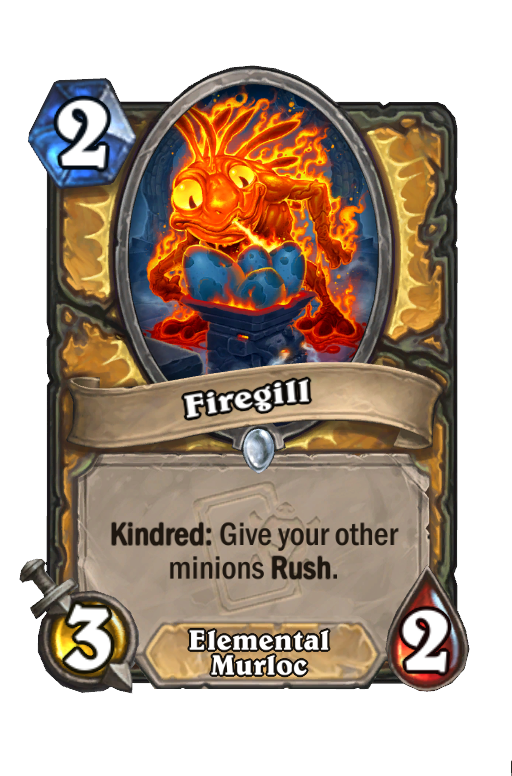 Firegill Hearthstone kártya