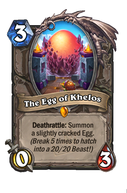 The Egg of Khelos Hearthstone kártya