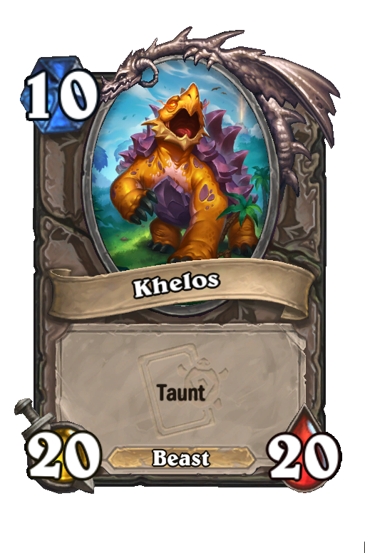 Khelos Hearthstone kártya
