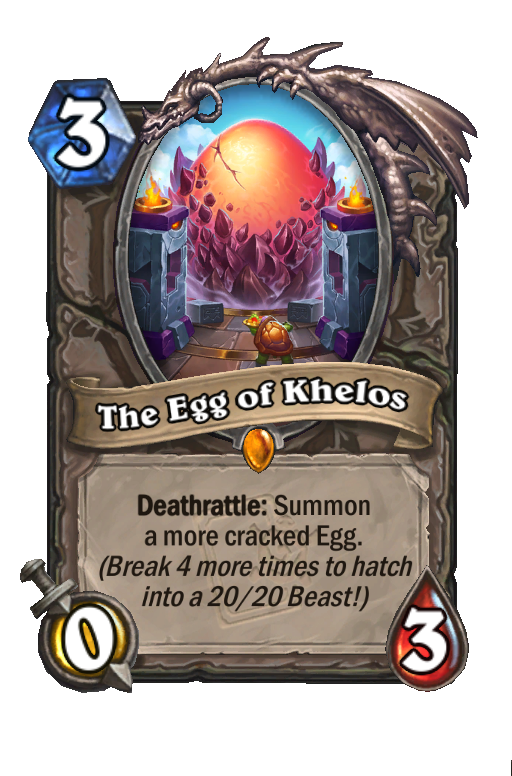 The Egg of Khelos Hearthstone kártya