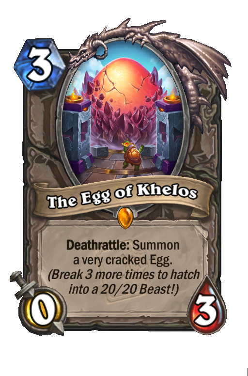 The Egg of Khelos Hearthstone kártya