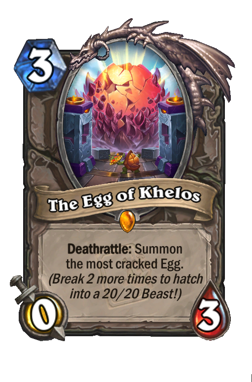 The Egg of Khelos Hearthstone kártya