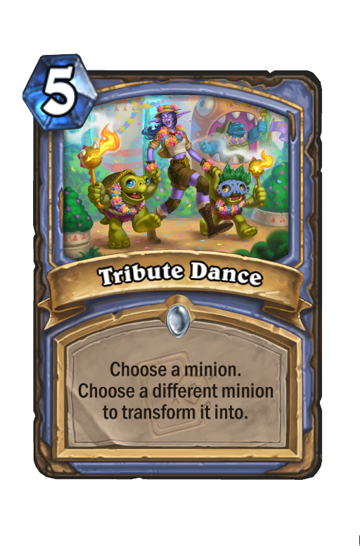 Tribute Dance Hearthstone kártya