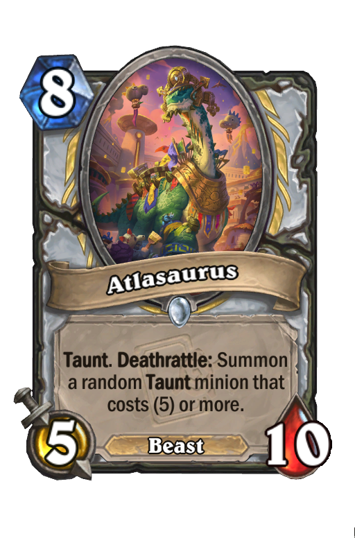 Atlasaurus Hearthstone kártya