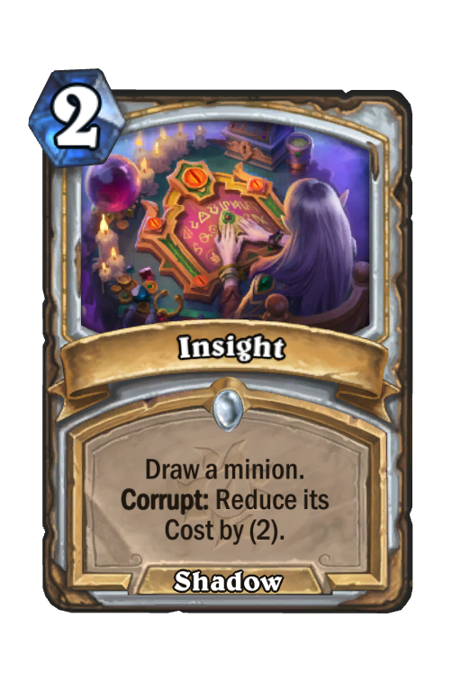 Insight Hearthstone kártya