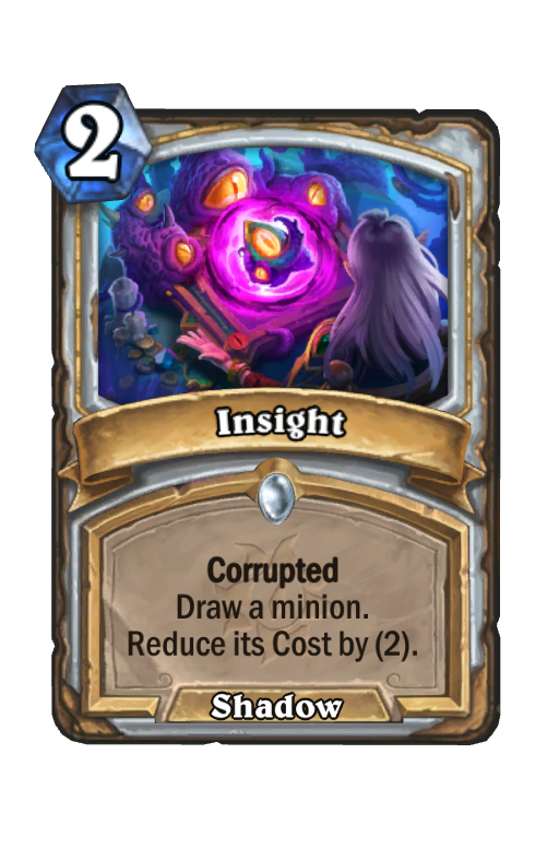 Insight Hearthstone kártya