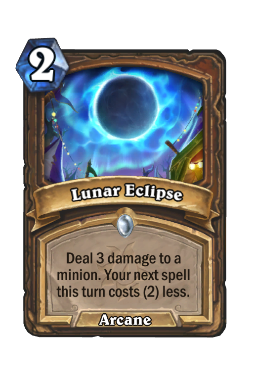 Lunar Eclipse Hearthstone kártya