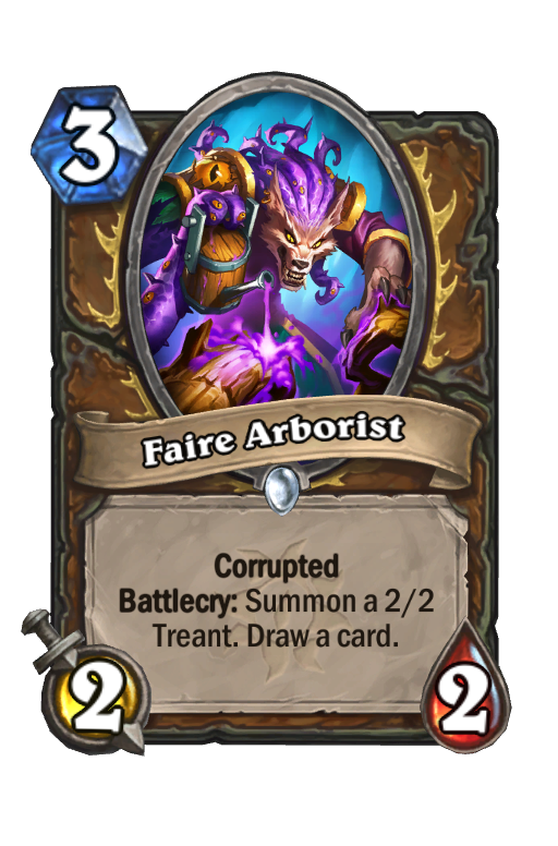 Faire Arborist Hearthstone kártya