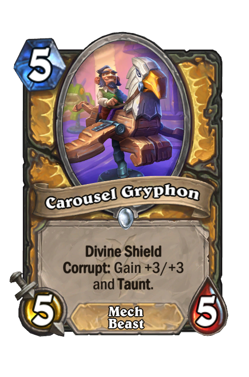 Carousel Gryphon Hearthstone kártya