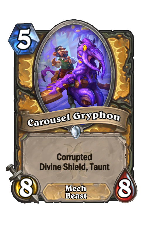 Carousel Gryphon Hearthstone kártya