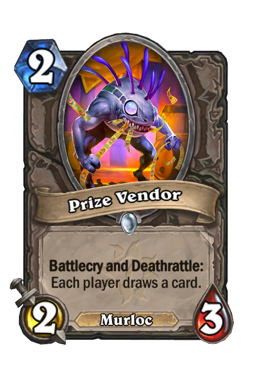 Prize Vendor Hearthstone kártya