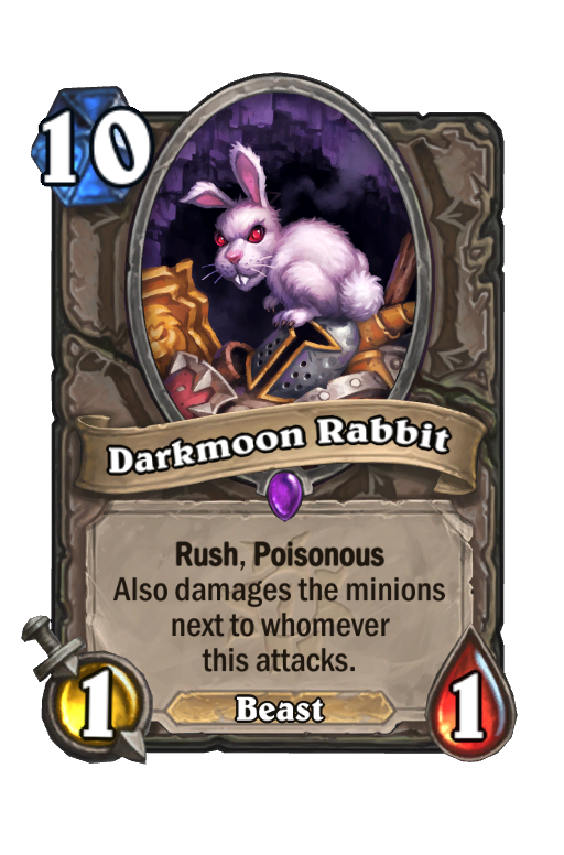 Darkmoon Rabbit Hearthstone kártya