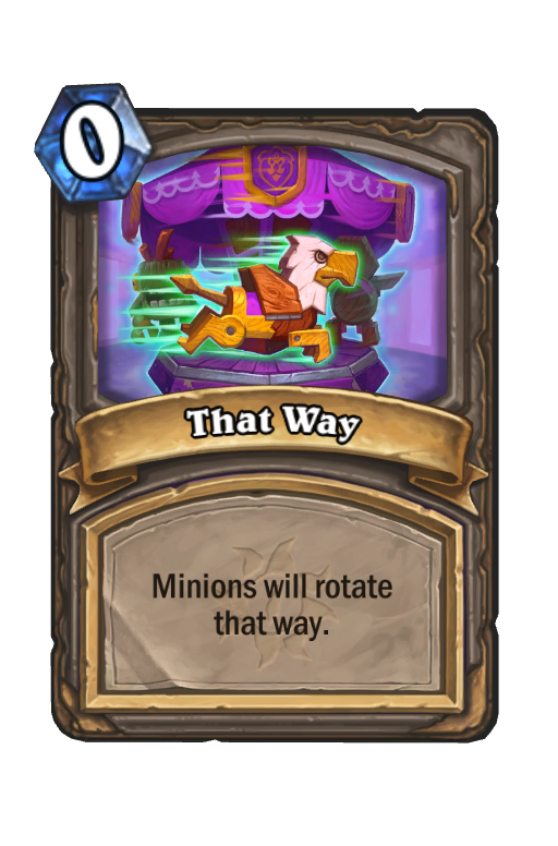 That Way Hearthstone kártya