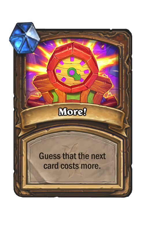 More! Hearthstone kártya