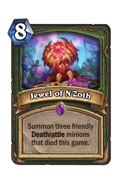 Jewel of N'Zoth Hearthstone kártya