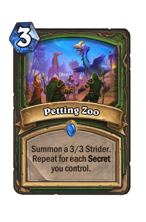 Petting Zoo Hearthstone kártya