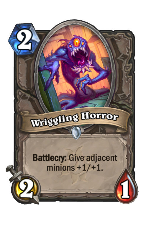 Wriggling Horror Hearthstone kártya