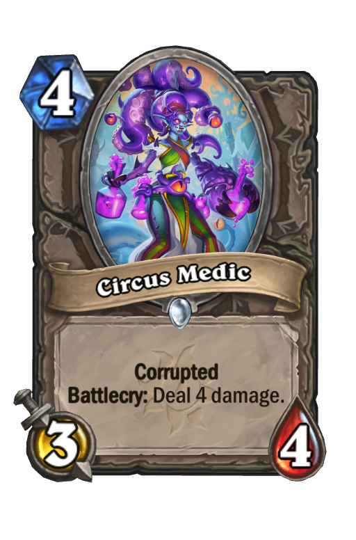 Circus Medic Hearthstone kártya