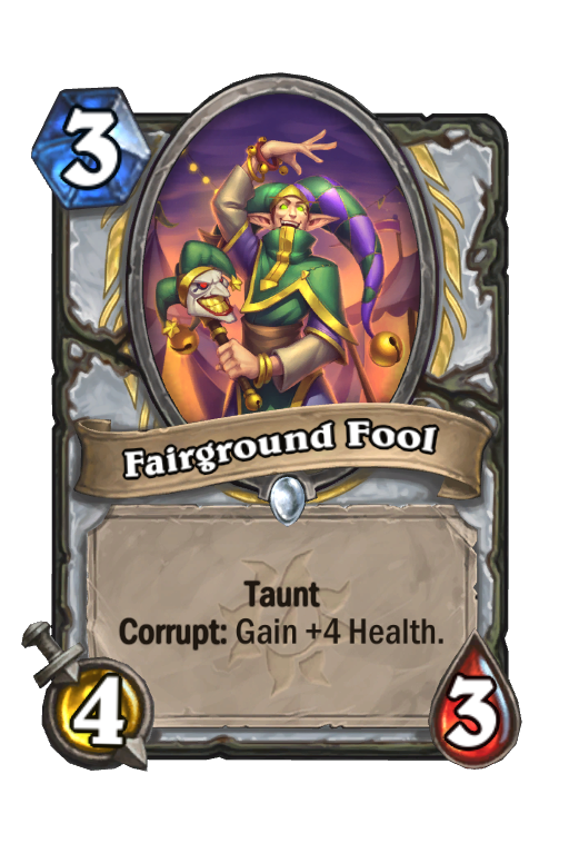 Fairground Fool Hearthstone kártya