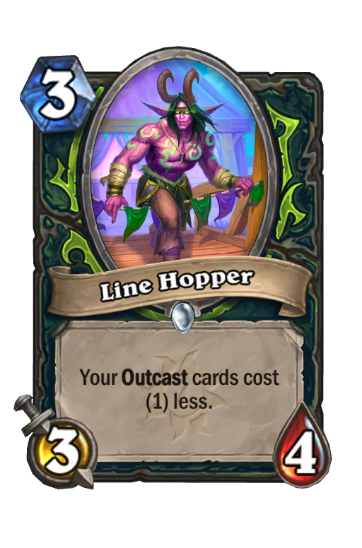 Line Hopper Hearthstone kártya
