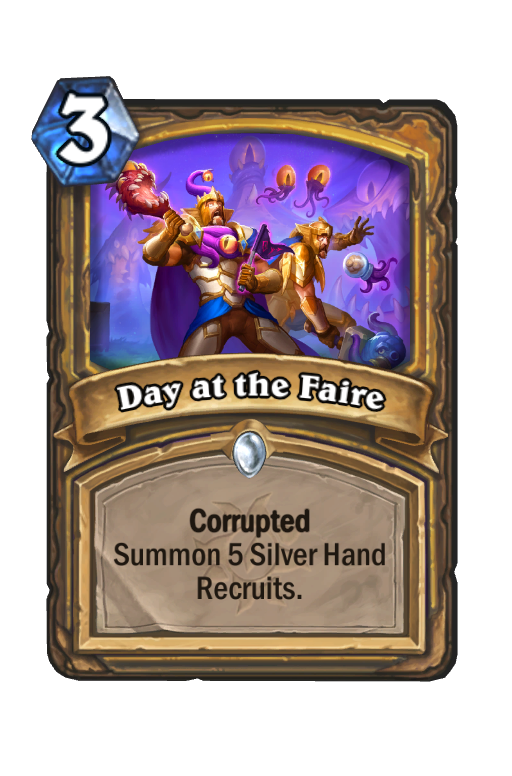 Day at the Faire Hearthstone kártya