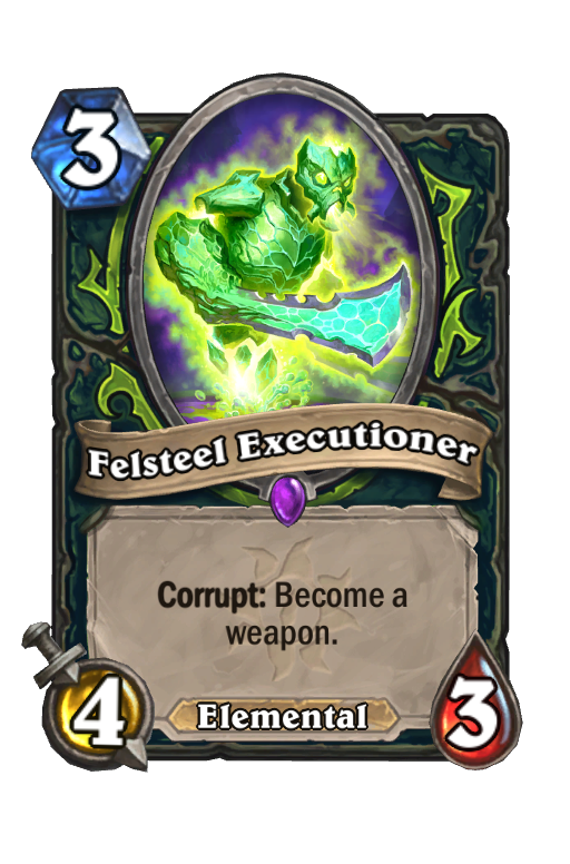 Felsteel Executioner Hearthstone kártya