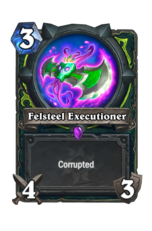 Felsteel Executioner Hearthstone kártya