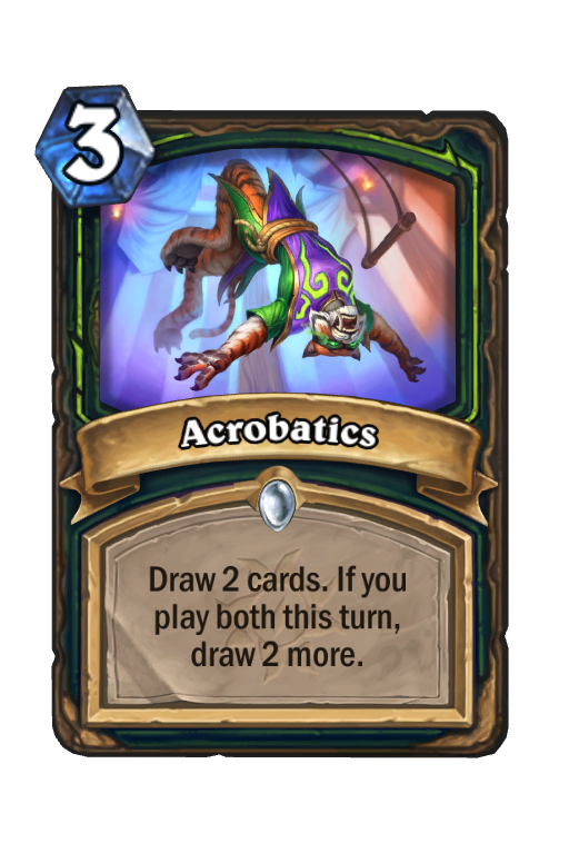 Acrobatics Hearthstone kártya