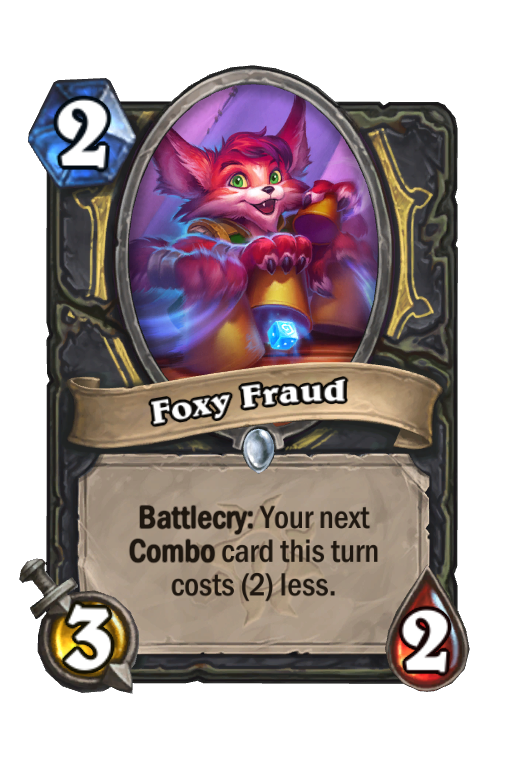 Foxy Fraud Hearthstone kártya