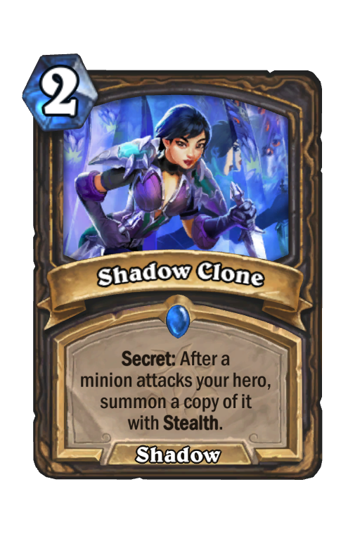 Shadow Clone Hearthstone kártya