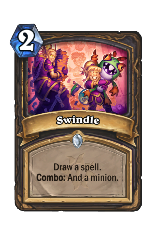 Swindle Hearthstone kártya