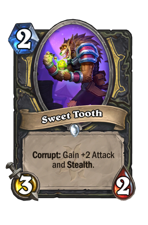 Sweet Tooth Hearthstone kártya