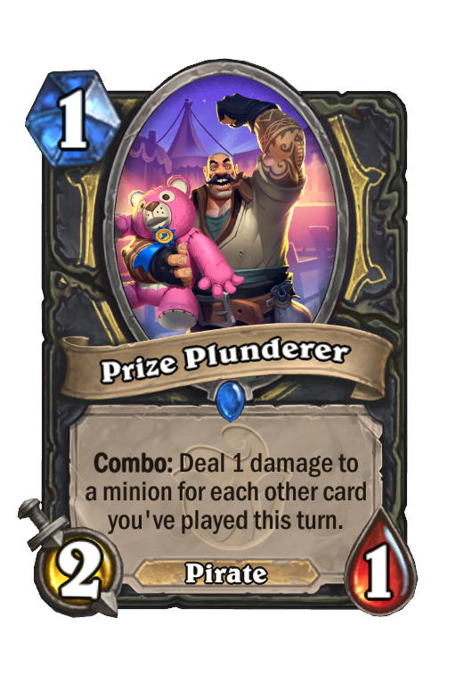 Prize Plunderer Hearthstone kártya