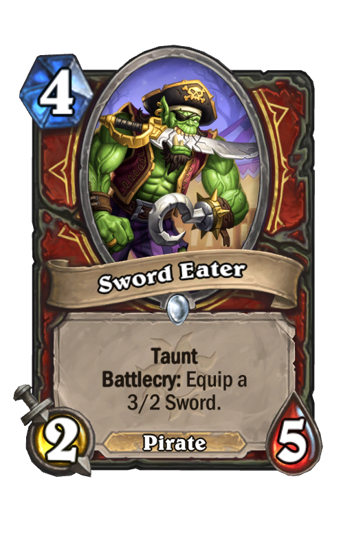 Sword Eater Hearthstone kártya