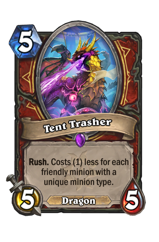 Tent Trasher Hearthstone kártya