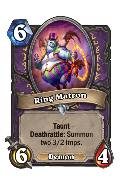 Ring Matron Hearthstone kártya
