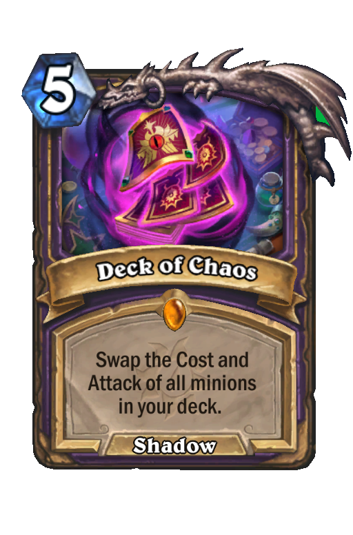 Deck of Chaos Hearthstone kártya